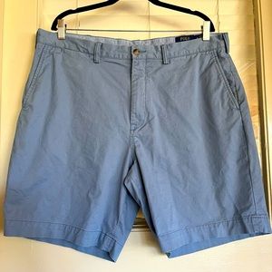 Polo Chino Stretch Classic Fit Shorts Blue 38